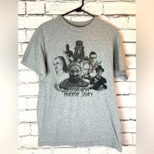 American Horror Story Gray Villain T Shirt size Medium